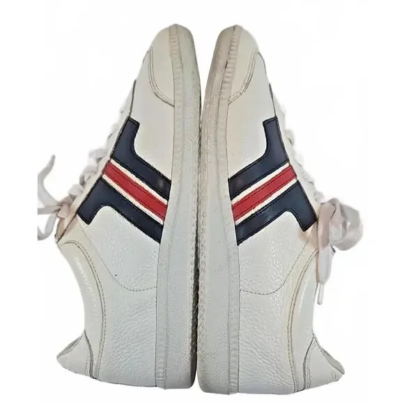 Tisza Compakt Tri Color Leather Sneakers EU 41 Hungary White Blue Red Size 7.5 Tisza Compakt Tri Color Leather Sneakers EU 41 Hungary White  main image 4